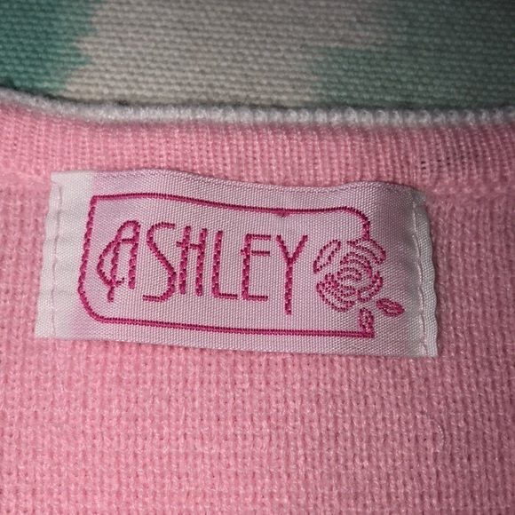 Ashley Vintage Cottagecore Floral Embroidered Cardigan Sweater - Picture 6 of 9